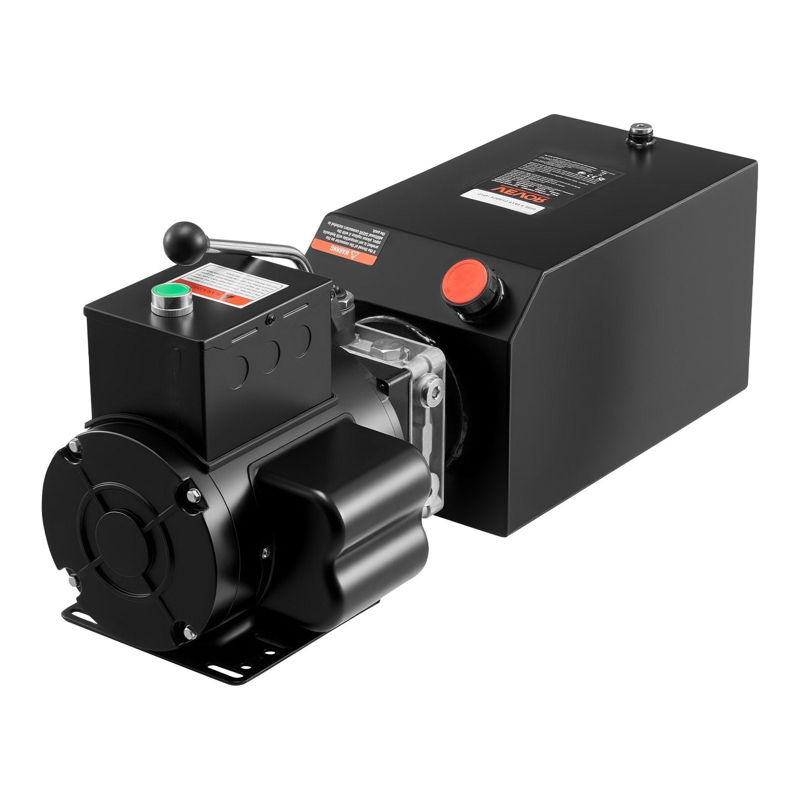 Hydraulic Pump Power Unit, AC 220V, 15 Quart Single Acting Hydraulic Unit, 6.3 L/min Oil Flow, Max Discharge V952-YXYYB220VJLDM031K001V7