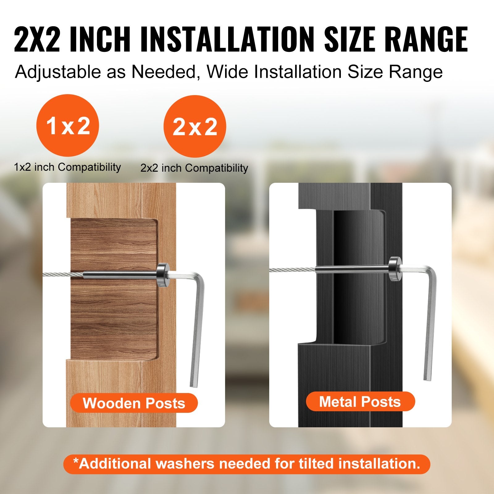 40 Pack Invisible Cable Railing kit, T316 Stainless Steel 3.2mm Invisible Receiver and Swage Stud End for V952-YXZJQHS40J18D30J4V0