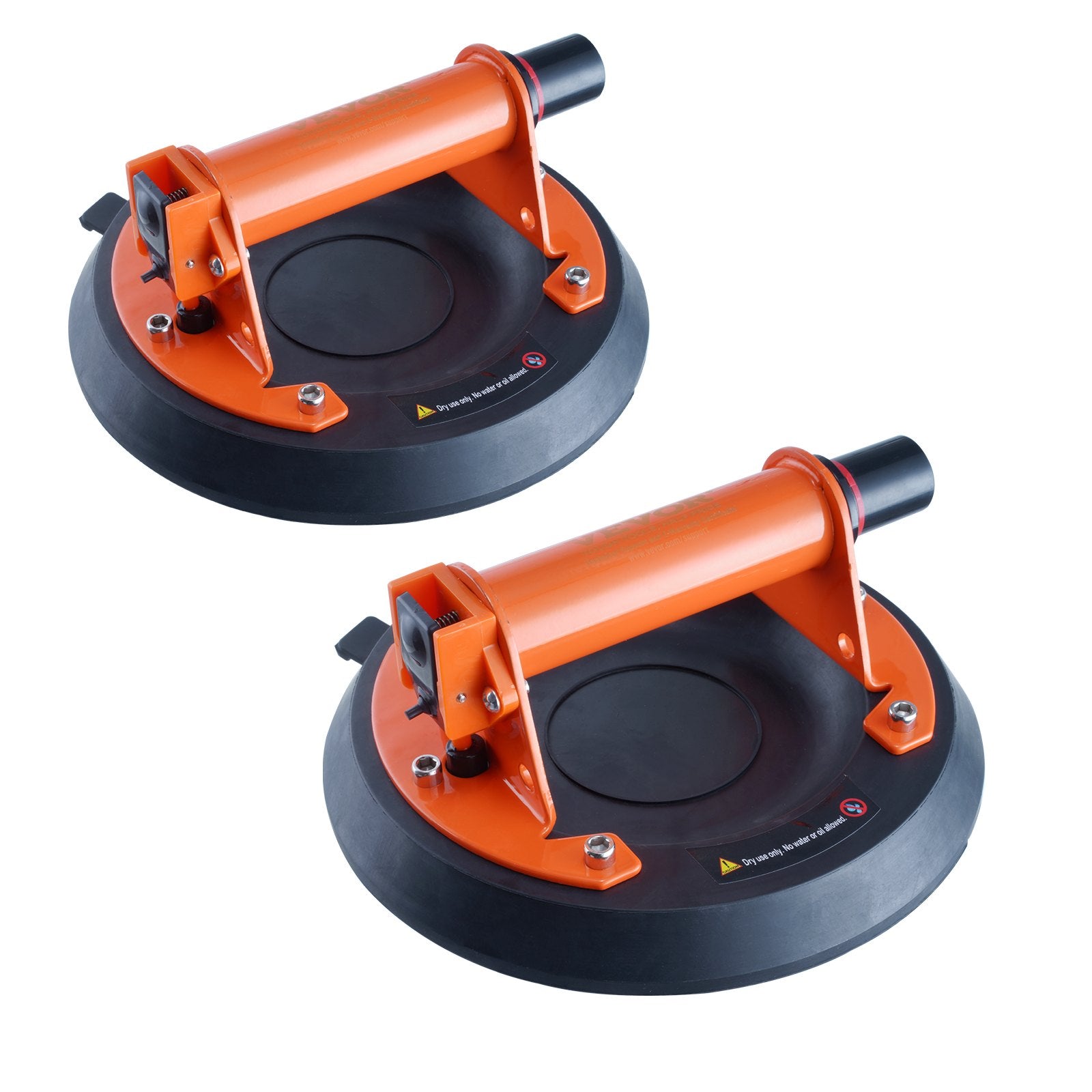 Glass Suction Cup, 203 mm 2 Pack 278 kg Capacity, Vacuum Suction Cup with Steel Handle & Carry Box, Heavy V952-YXZKXPJS2J8Y6ZTC8V0