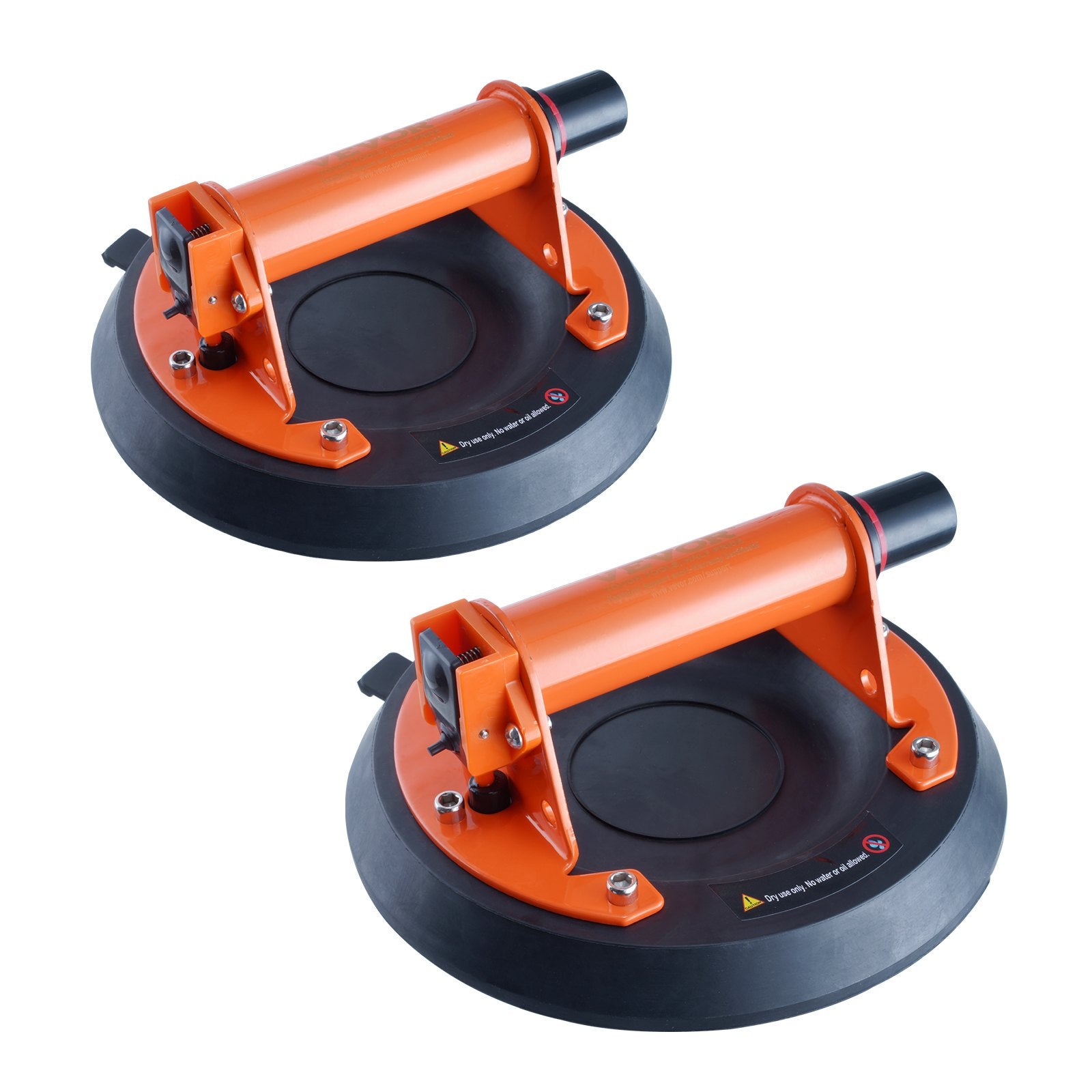 Glass Suction Cup, 203 mm 2 Pack 278 kg Capacity, Vacuum Suction Cup with Steel Handle & Carry Box, Heavy V952-YXZKXPJS2J8Y6ZTC8V0