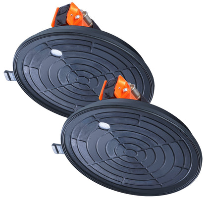 Glass Suction Cup, 203 mm 2 Pack 278 kg Capacity, Vacuum Suction Cup with Steel Handle & Carry Box, Heavy V952-YXZKXPJS2J8Y6ZTC8V0