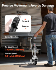 Electric Trailer Dolly, 2.5 T Towing Capacity, 380W 12V Motorized Jockey Wheel with 7 m/min Moving Speed, V952-YXZLKDDQYCYSGK0PL001V9