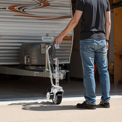 Electric Trailer Dolly, 2.5 T Towing Capacity, 380W 12V Motorized Jockey Wheel with 7 m/min Moving Speed, V952-YXZLKDDQYCYSGK0PL001V9