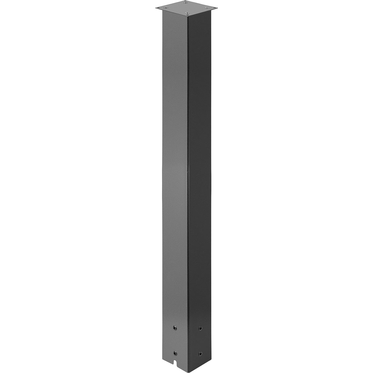 Mailbox Post Stand Mail Box Post 43" Black Powder-Coated Steel for Outdoor V952-YXZZCJYCGJS43PKT0V0