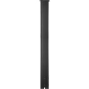 Mailbox Post Stand Mail Box Post 43" Black Powder-Coated Steel for Outdoor V952-YXZZCJYCGJS43PKT0V0