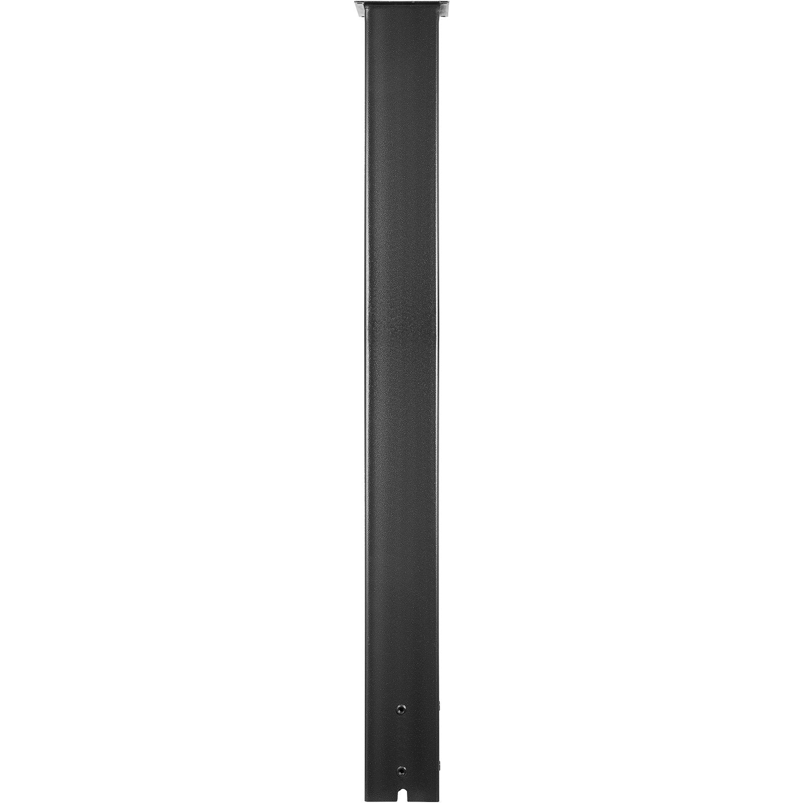 Mailbox Post Stand Mail Box Post 43" Black Powder-Coated Steel for Outdoor V952-YXZZCJYCGJS43PKT0V0