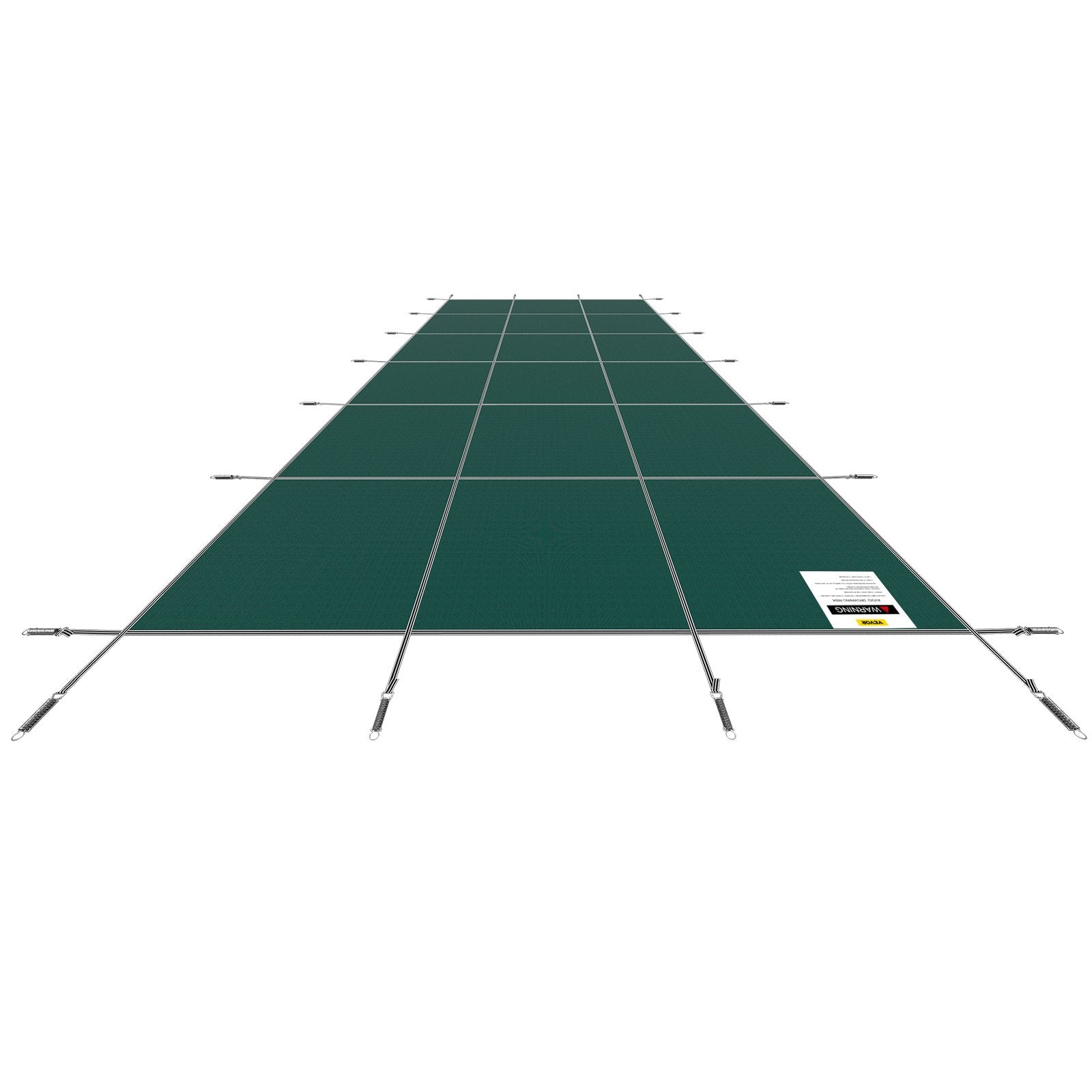 Pool Safety Cover Fits 20x40ft Rectangle Inground Safety Pool Cover Green Mesh Solid Pool Safety Cover for V952-YYCM20X40YCYCG001V0