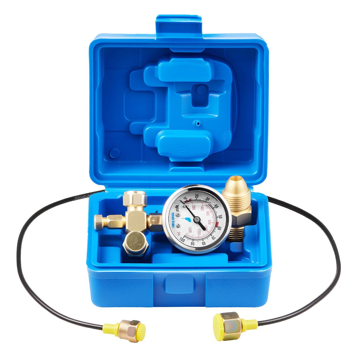 Hydraulic Nitrogen Accumulator Charging Kit, 0-100 Bar Nitrogen Fill Kit, Pressure Test System with 1 V952-YYCSTJ1YLB0OQCAAU001V0