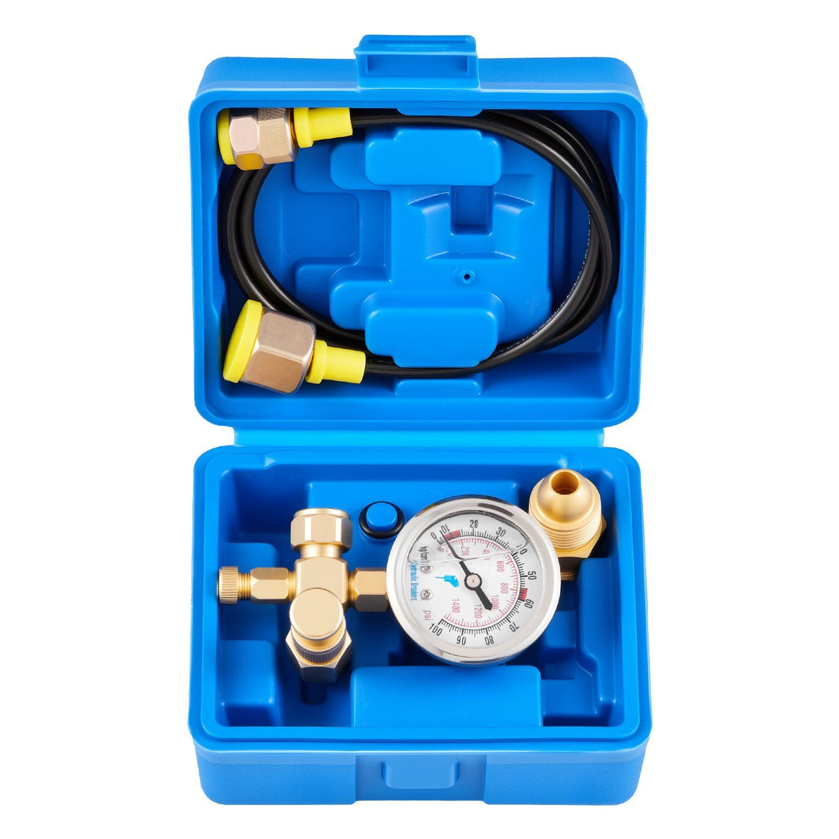 Hydraulic Nitrogen Accumulator Charging Kit, 0-100 Bar Nitrogen Fill Kit, Pressure Test System with 1 V952-YYCSTJ1YLB0OQCAAU001V0