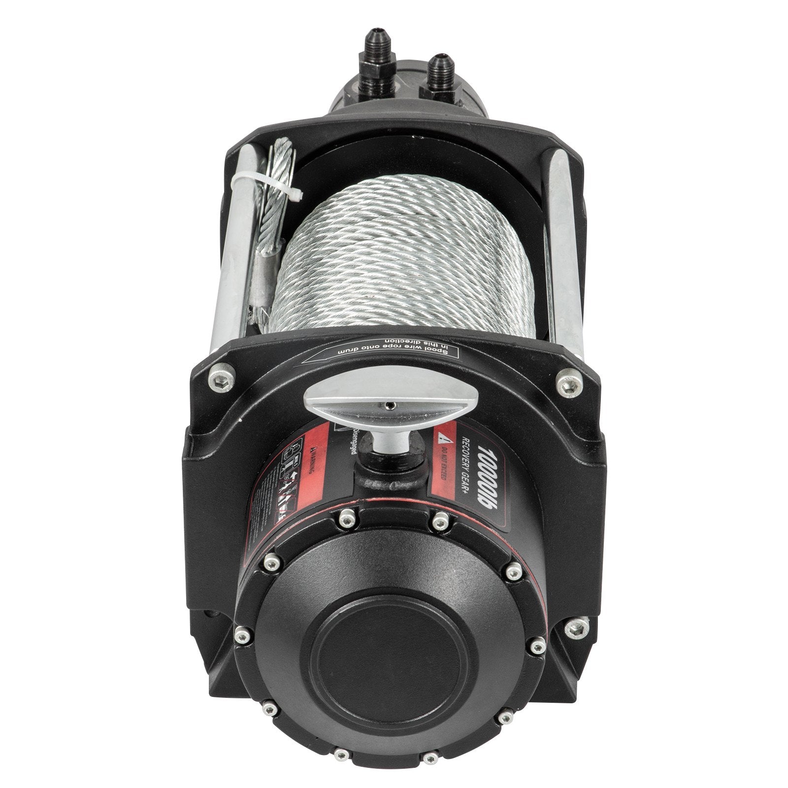 Industrial Hydraulic Winch 4535kg, Hydraulic Anchor Winch with 24m Strong Steel Cable, Hydraulic Drive Winch V952-YYJP10000B0000001V0