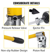 Hydraulic Gear Puller, 15 Ton Max. Capacity Hydraulic Puller, 2 or 3 Jaws Bearing Hub Separator, 3.9"- 11.8" V952-YYLM15TZTS0000001V0