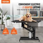 109cm Hydraulic Pet Grooming Table, Heavy Duty Dog Grooming Arm for Medium/ Small Dogs, Height Adjustable Dog V952-YYSJMRZ43INC3V0M1V0