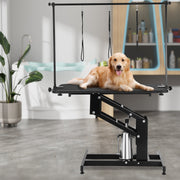 109cm Hydraulic Pet Grooming Table, Heavy Duty Dog Grooming Arm for Medium/ Small Dogs, Height Adjustable Dog V952-YYSJMRZ43INC3V0M1V0