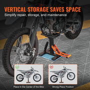 Dirt Bike Lift Stand, Motorcycle Jack Lift Stand 440 lbs Capacity and Hydraulic Lift Operation, Adjustable V952-YYSJZJCJH440LGJQLV0