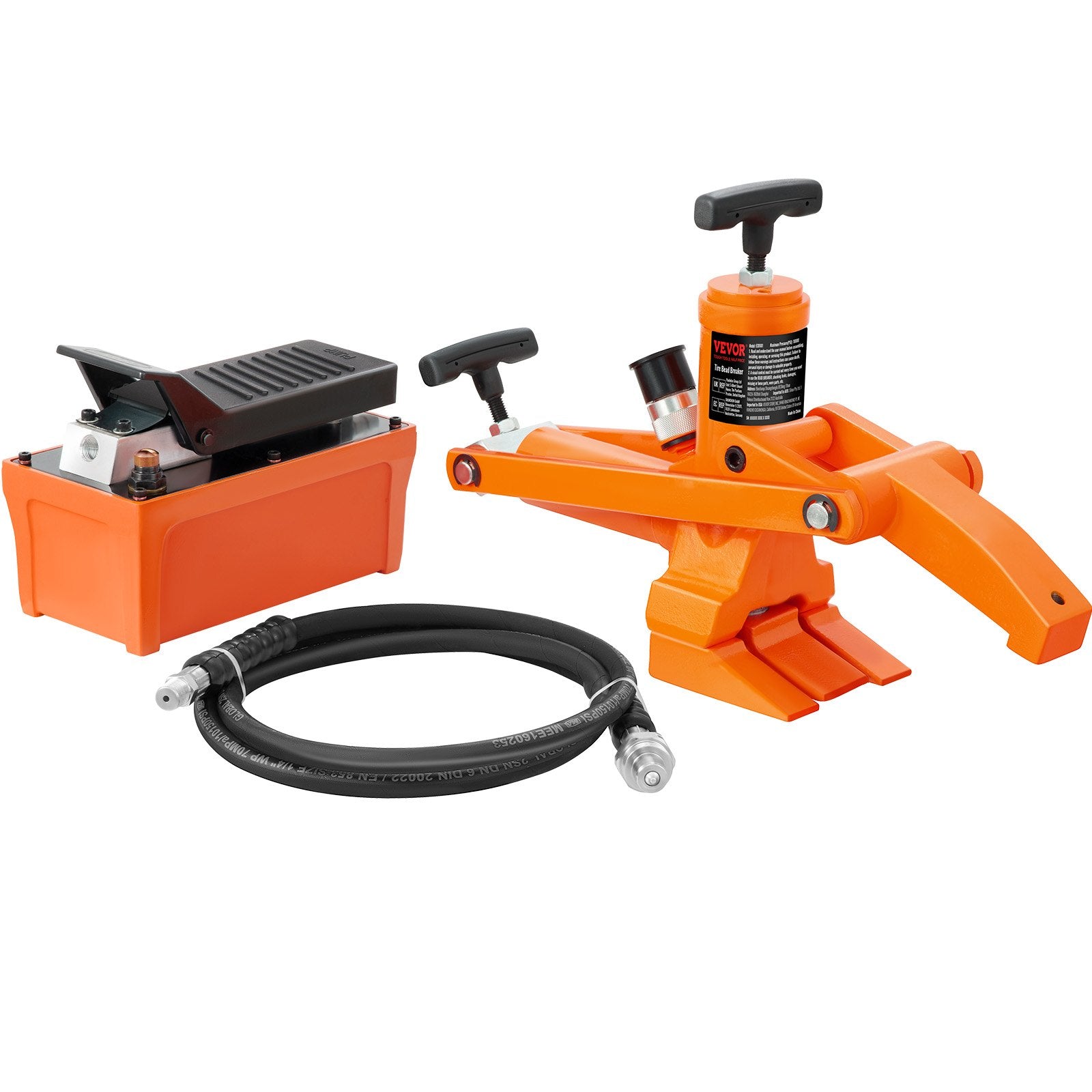 Hydraulic Bead Breaker, 1000 PSI Tire Bead Breaker with Metal Foot Pump, Heavy-duty Steel Bead Breaker Tool V952-YYSTQPSJHYYBI068EV0