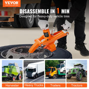 Hydraulic Bead Breaker, 1000 PSI Tire Bead Breaker with Metal Foot Pump, Heavy-duty Steel Bead Breaker Tool V952-YYSTQPSJHYYBI068EV0