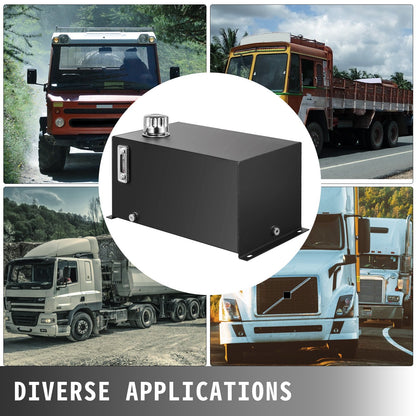 Hydraulic Fluid Reservoir Tank 10 Gallon Hydraulic Oil Reservoir Hydraulic Steel Tank Reservoir, Hydraulic V952-YYYX10JLHDWDJ0001V0