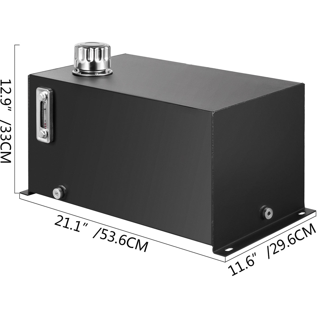 Hydraulic Fluid Reservoir Tank 10 Gallon Hydraulic Oil Reservoir Hydraulic Steel Tank Reservoir, Hydraulic V952-YYYX10JLHDWDJ0001V0