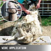 Livestock Stand 51x23 inches, Trimming Stand with Straight Head Piece, Goat Trimming Stand Metal Frame Sheep V952-YYZJJSCDLZBS00001V0