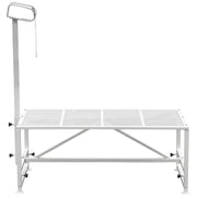 Livestock Stand 51x23 inches, Trimming Stand with Straight Head Piece, Goat Trimming Stand Metal Frame Sheep V952-YYZJJSCDLZBS00001V0