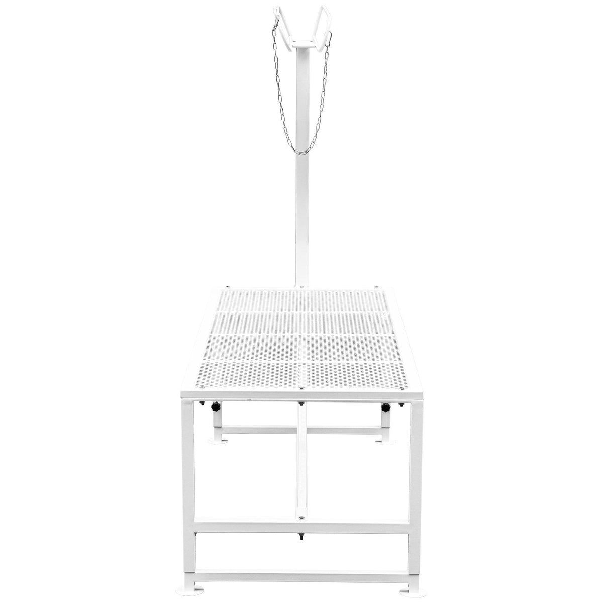 Livestock Stand 51x23 inches, Trimming Stand with Straight Head Piece, Goat Trimming Stand Metal Frame Sheep V952-YYZJJSCDLZBS00001V0