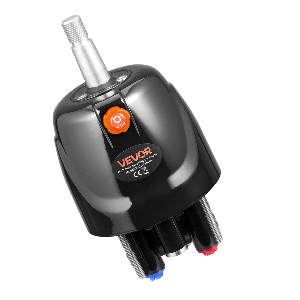 Hydraulic Steering Kit, 150 HP, Marine Boat Hydraulic Steering System, with 6.9 MPa/1000 psi Helm Pump, V952-YYZXXTTJ150HIHNTU001V0
