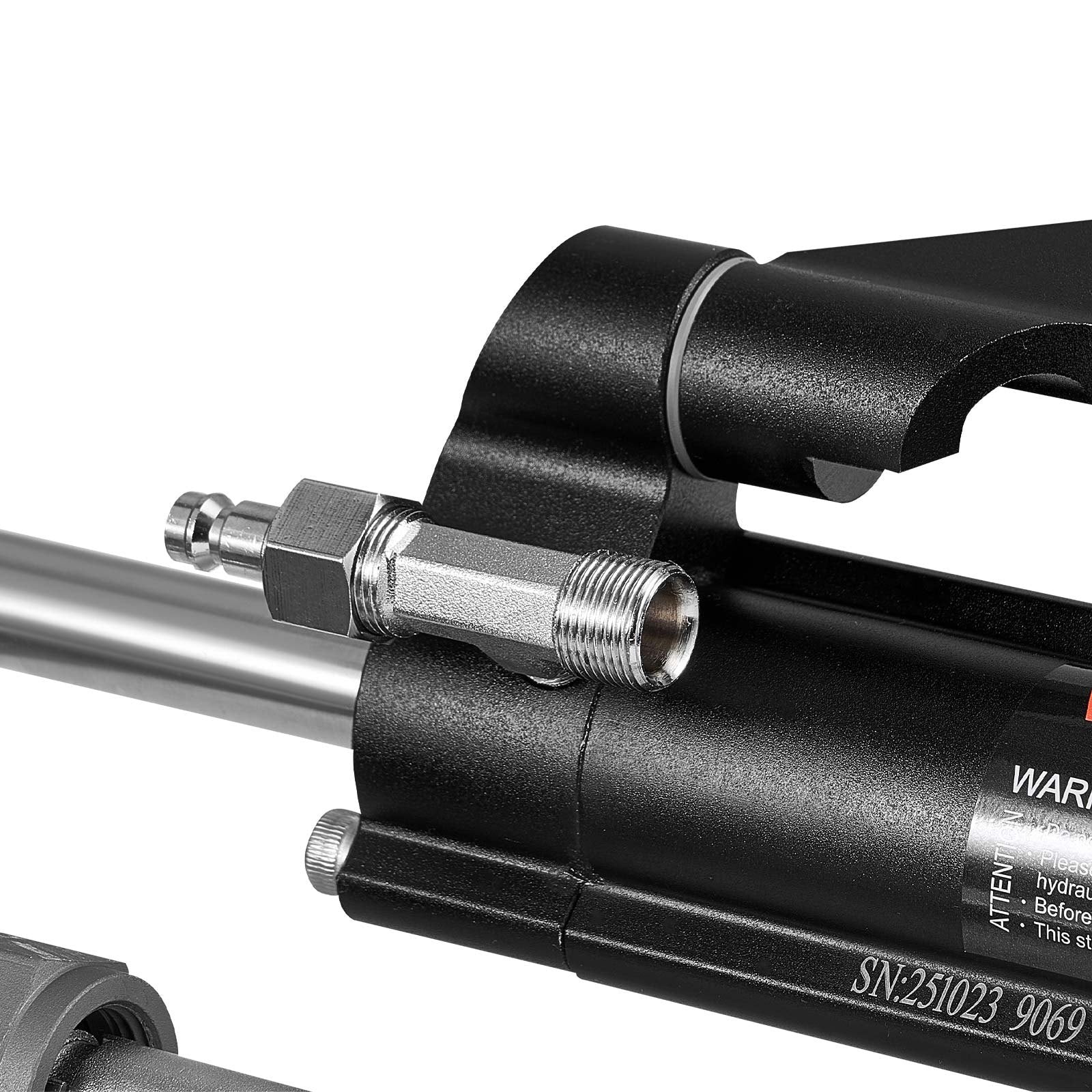 Hydraulic Steering Kit, 150 HP, Marine Boat Hydraulic Steering System, with 6.9 MPa/1000 psi Helm Pump, V952-YYZXXTTJ150HIHNTU001V0