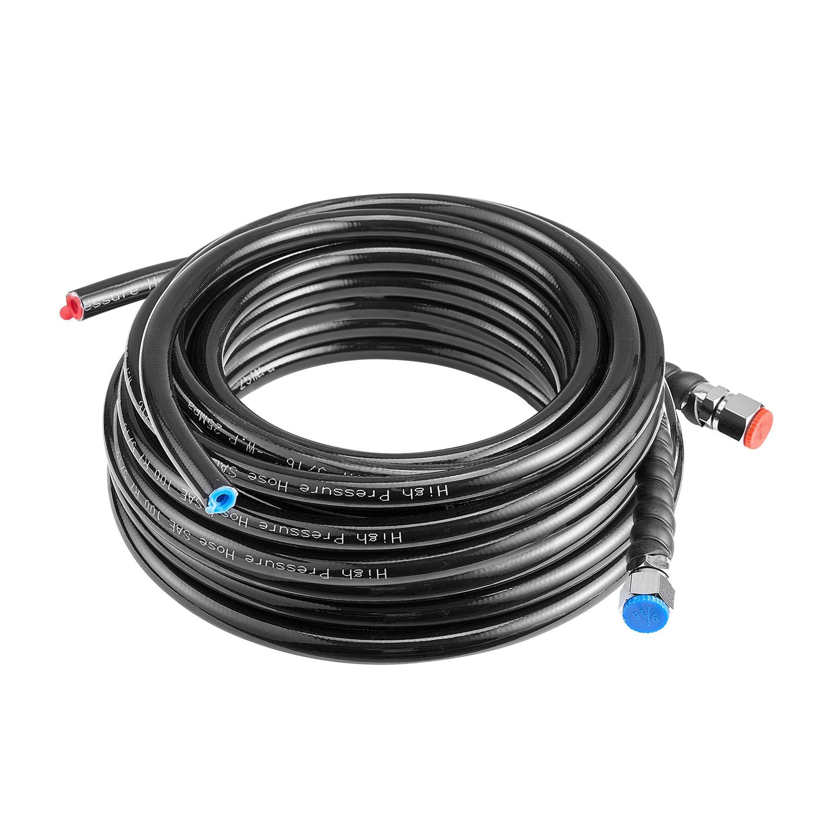 Hydraulic Steering Kit, 90 HP, Marine Boat Hydraulic Steering System, with 6.9 MPa/1000 psi Helm Pump, V952-YYZXXTTJ90HPDLO3P001V0