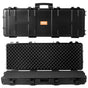 Rifle Case, Rifle Hard Case with 3 Layers Fully-protective Foams, 42 inch lockable Hard Gun Case with Wheels, V952-YZBQH42INS00XOQXYV0