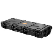 Rifle Case, Rifle Hard Case with 3 Layers Fully-protective Foams, 42 inch lockable Hard Gun Case with Wheels, V952-YZBQH42INS00XOQXYV0