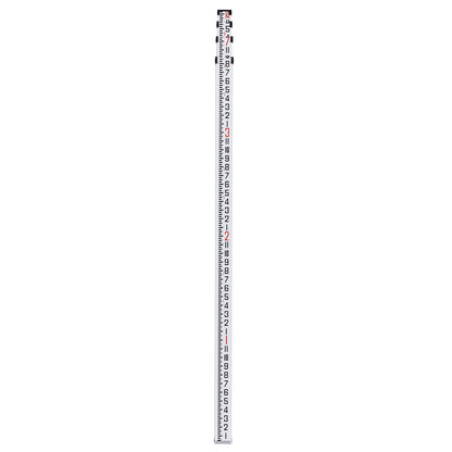 Aluminum Grade Rod, 14-Feet/8ths 4 Sections Telescopic Measuring Rod, Double-Sided Scale 1/8in Leveling Rod V952-YZCLG14YCFEEVMVL0V0