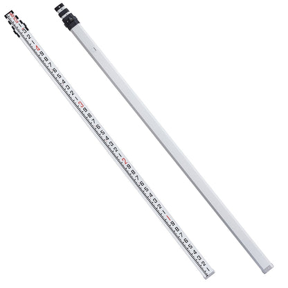 Measuring Rod 16-Feet/10ths 4 Sections Telescopic Grade Rod 1/10ft w/ Bag V952-YZCLG16YCFEE7GXUHV0