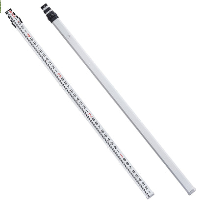 Measuring Rod 16-Feet/10ths 4 Sections Telescopic Grade Rod 1/10ft w/ Bag V952-YZCLG16YCFEE7GXUHV0