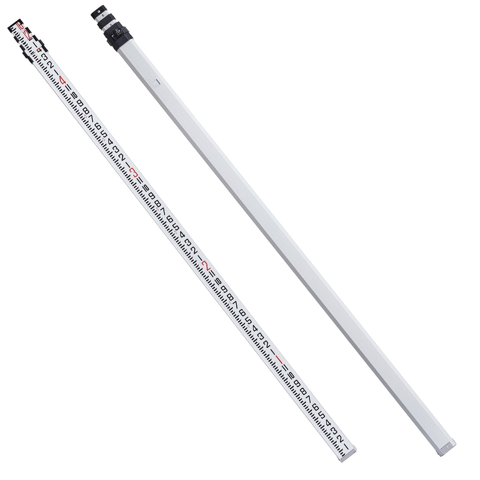Measuring Rod 16-Feet/8ths 4 Sections Telescopic Grade Rod 1/8in w/ Bag V952-YZCLG16YCFEEEFB0YV0