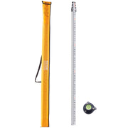 Measuring Rod 16-Feet/8ths 4 Sections Telescopic Grade Rod 1/8in w/ Bag V952-YZCLG16YCFEEEFB0YV0