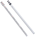 Aluminum Grade Rod, 9-Feet/8ths 3 Sections Telescopic Measuring Rod, Double-Sided Scale 1/8in Leveling Rod V952-YZCLG9YCFEETZ18PHV0