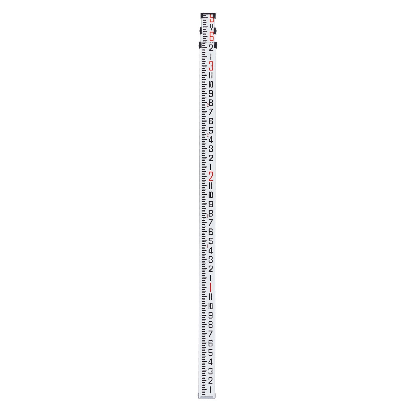 Aluminum Grade Rod, 9-Feet/8ths 3 Sections Telescopic Measuring Rod, Double-Sided Scale 1/8in Leveling Rod V952-YZCLG9YCFEETZ18PHV0