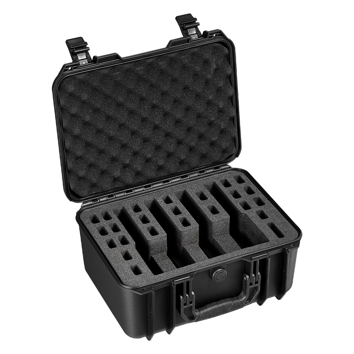 Hard Pistol Case, Heavy Duty Hard Gun Case with XPE Foam Lining, Waterproof Pistol Storage Box with V952-YZSQH1391286IRBBY001V0