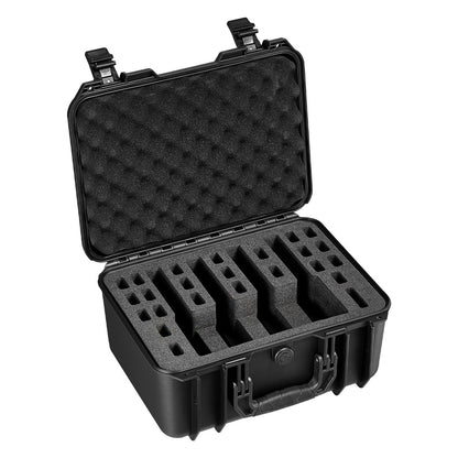 Hard Pistol Case, Heavy Duty Hard Gun Case with XPE Foam Lining, Waterproof Pistol Storage Box with V952-YZSQH1391286IRBBY001V0