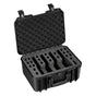Hard Pistol Case, Heavy Duty Hard Gun Case with XPE Foam Lining, Waterproof Pistol Storage Box with V952-YZSQH1391286IRBBY001V0