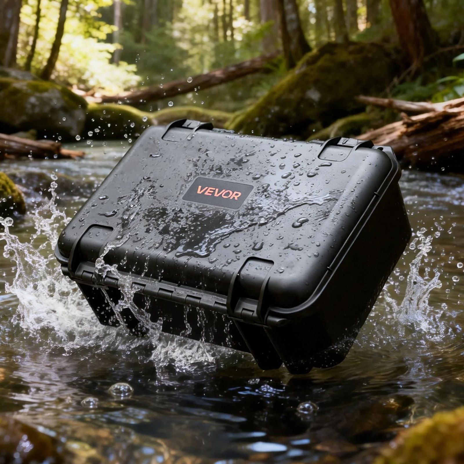 Hard Pistol Case, Heavy Duty Hard Gun Case with XPE Foam Lining, Waterproof Pistol Storage Box with V952-YZSQH1391286IRBBY001V0