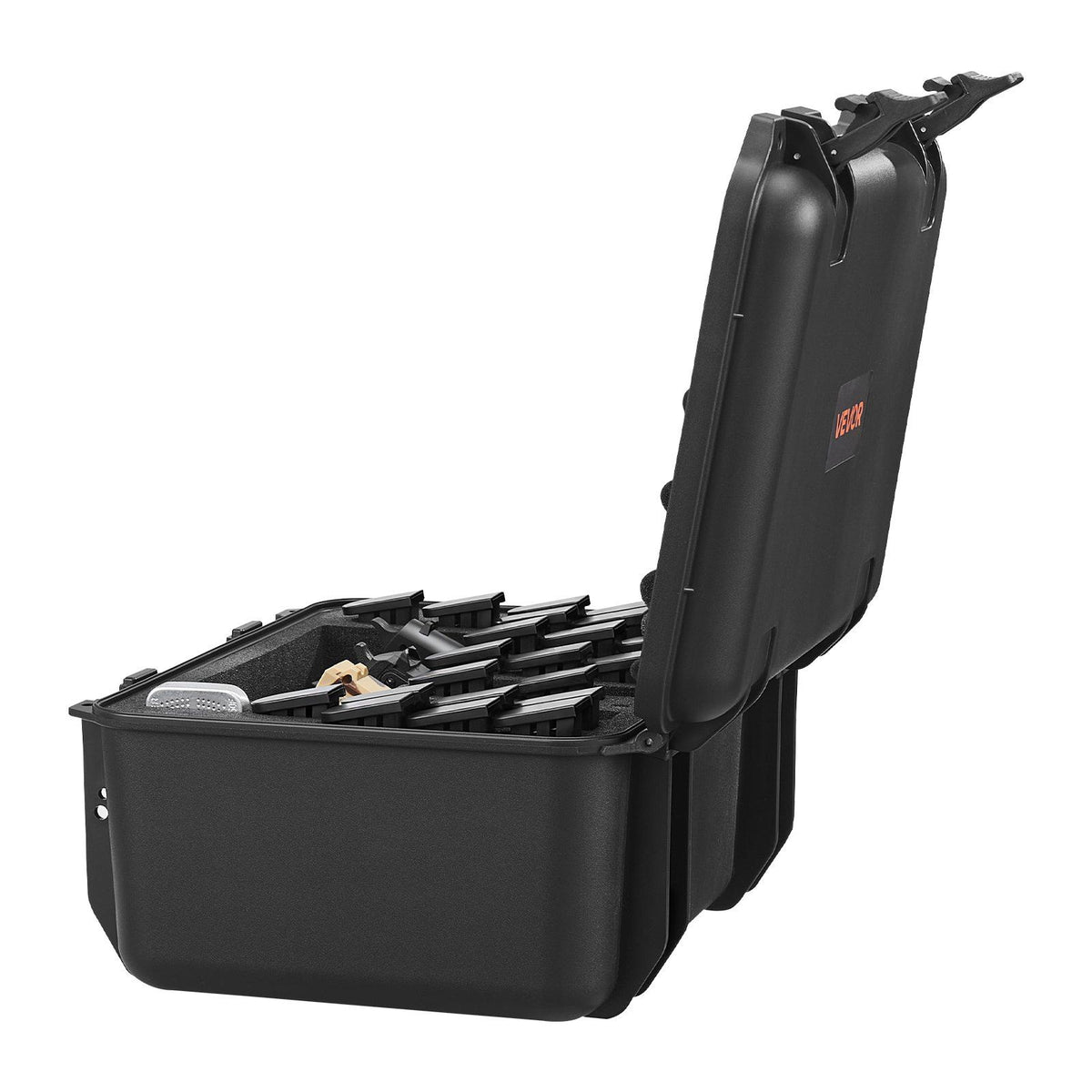Hard Pistol Case, Heavy Duty Hard Gun Case with XPE Foam Lining, Waterproof Pistol Storage Box with V952-YZSQH1391286IRBBY001V0