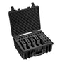 Hard Pistol Case, Heavy Duty Hard Gun Case with XPE Foam Lining, Waterproof Pistol Storage Box with V952-YZSQH1891638KE5MK001V0