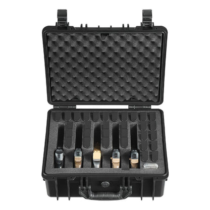 Hard Pistol Case, Heavy Duty Hard Gun Case with XPE Foam Lining, Waterproof Pistol Storage Box with V952-YZSQH1891638KE5MK001V0