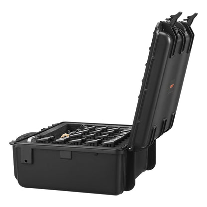 Hard Pistol Case, Heavy Duty Hard Gun Case with XPE Foam Lining, Waterproof Pistol Storage Box with V952-YZSQH1891638KE5MK001V0