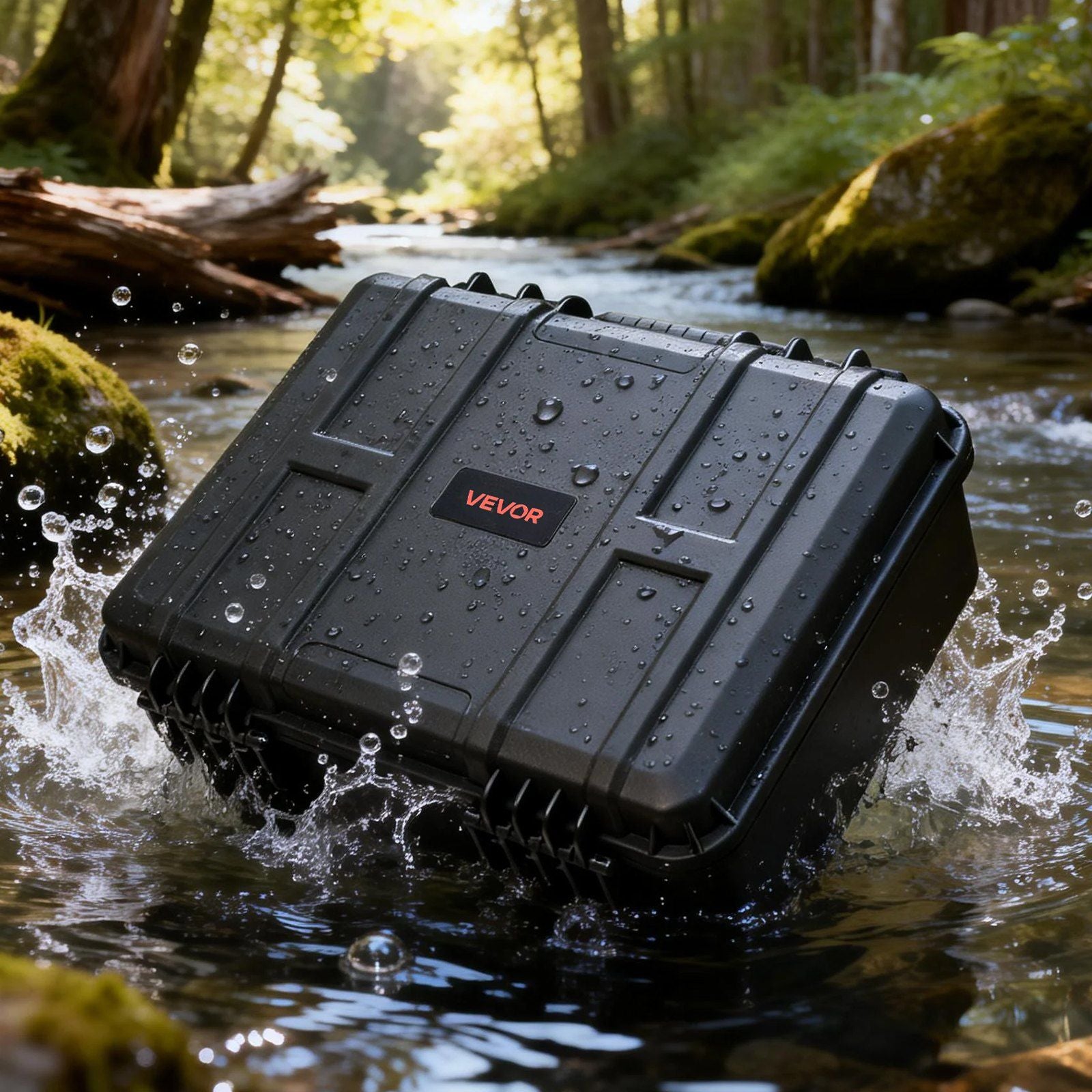 Hard Pistol Case, Heavy Duty Hard Gun Case with XPE Foam Lining, Waterproof Pistol Storage Box with V952-YZSQH19317184PR3I001V0