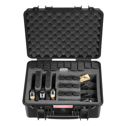 Hard Pistol Case, Heavy Duty Hard Gun Case with XPE Foam Lining, Waterproof Pistol Storage Box with V952-YZSQH19317184PR3I001V0