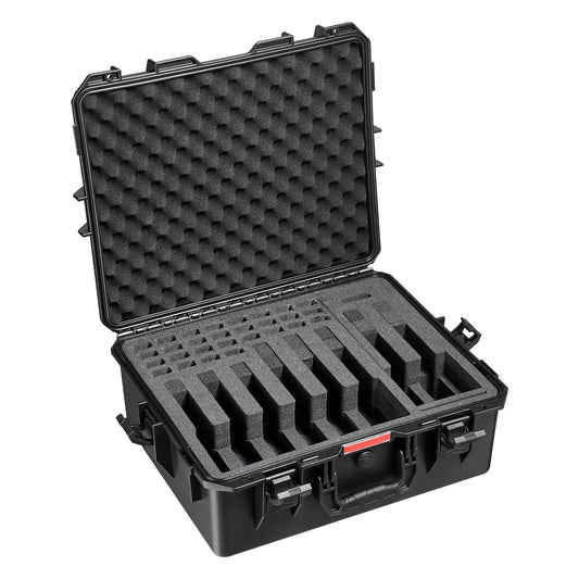 Hard Pistol Case, Heavy Duty Hard Gun Case with XPE Foam Lining, Waterproof Pistol Storage Box with V952-YZSQH2061678GM5RB001V0