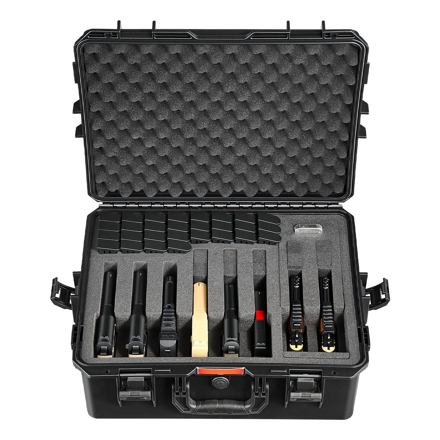 Hard Pistol Case, Heavy Duty Hard Gun Case with XPE Foam Lining, Waterproof Pistol Storage Box with V952-YZSQH2061678GM5RB001V0