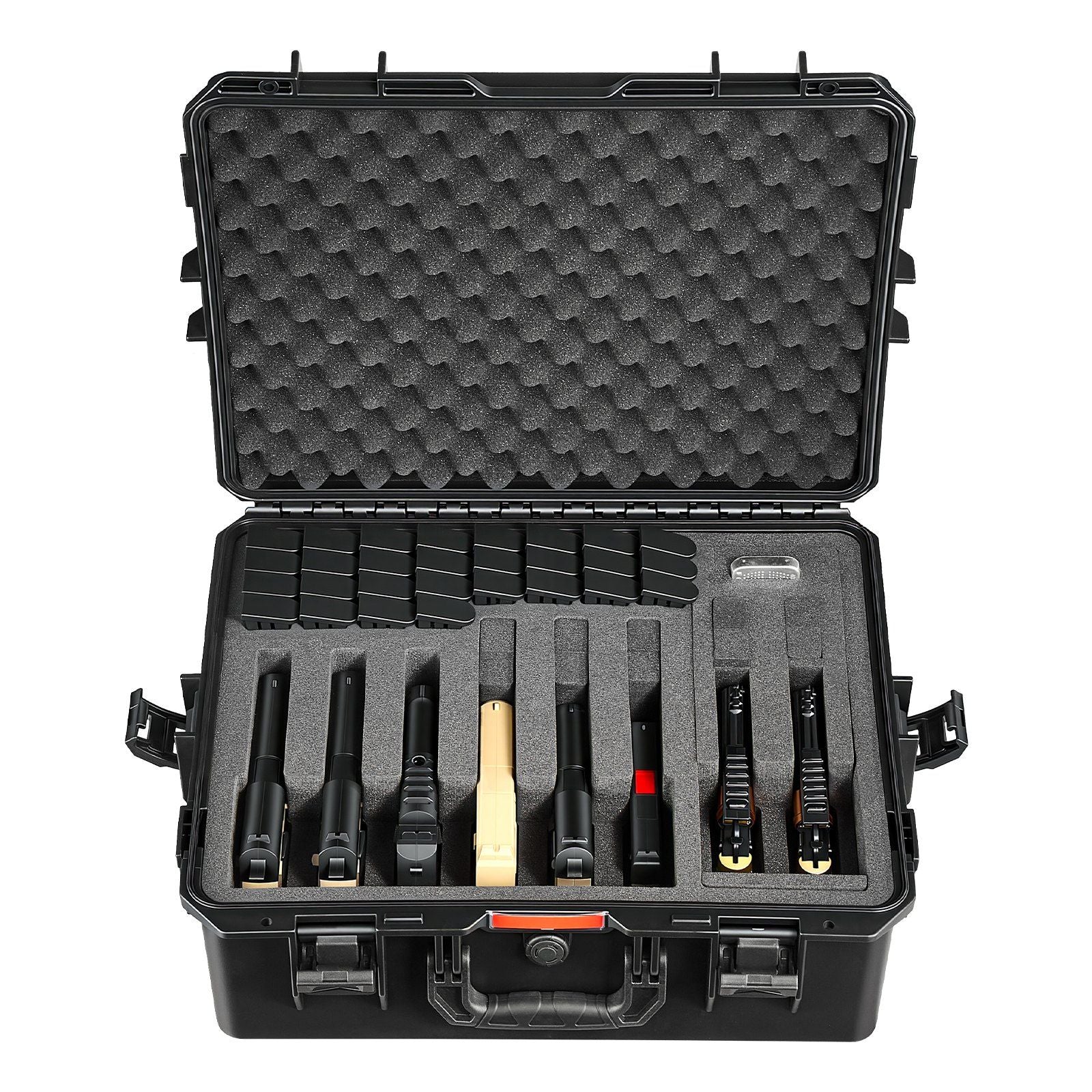Hard Pistol Case, Heavy Duty Hard Gun Case with XPE Foam Lining, Waterproof Pistol Storage Box with V952-YZSQH2061678GM5RB001V0